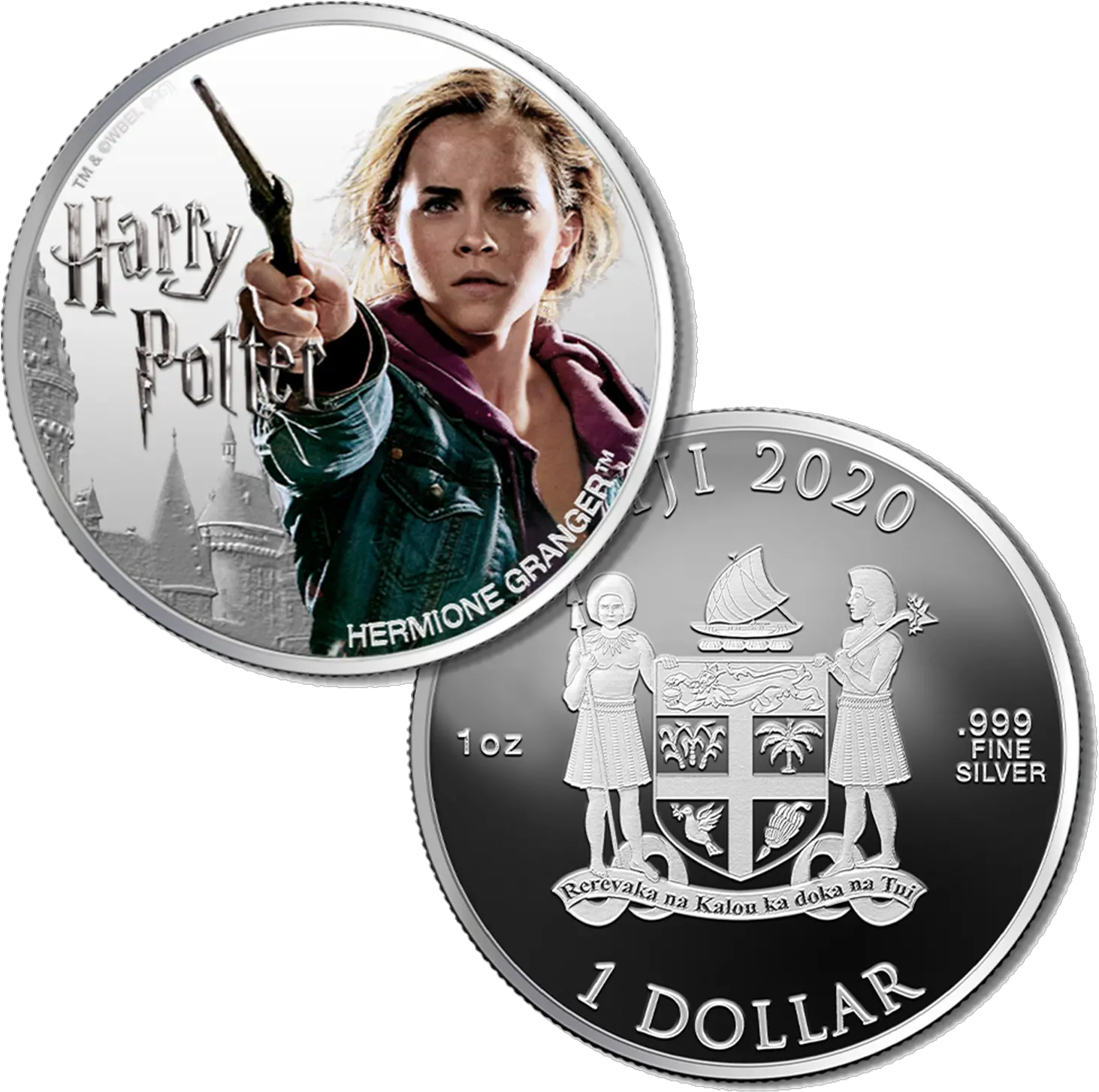Details About 2020 Fiji 1 Oz Silver Harry Potter Characters Hermione Granger Sku198794 Png Hermione Png