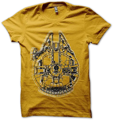 Millennium Falcon T Shirt Png Millennium Falcon Png