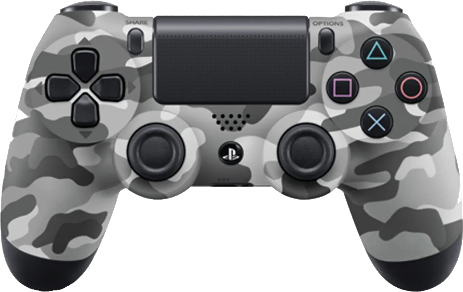 Download Playstation All Gamecube Xbox Game Controller Video Dualshock 4 Camo Grey Png Gamecube Logo Png