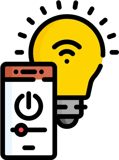 Smart Lighting Free Electronics Icons Behavior Vector Png Lighting Icon