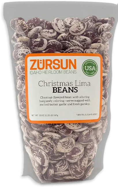 Zürsun Idaho Heirloom Beans Christmas Lima Seed Png Bean Transparent