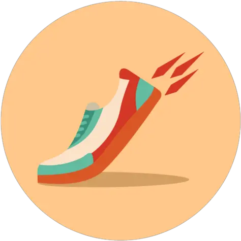 Wellness Shoe Style Png Sport Flat Icon