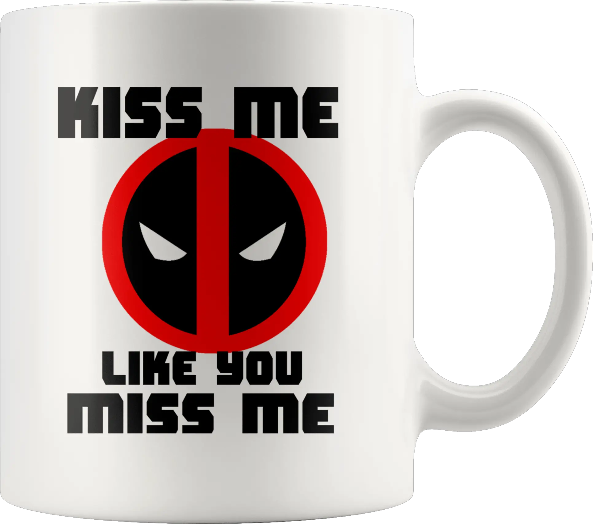 Deadpool Ryan Reynolds Movie Coffee Mug Kiss Me Avengers Deadpool Cup Png Ryan Reynolds Png