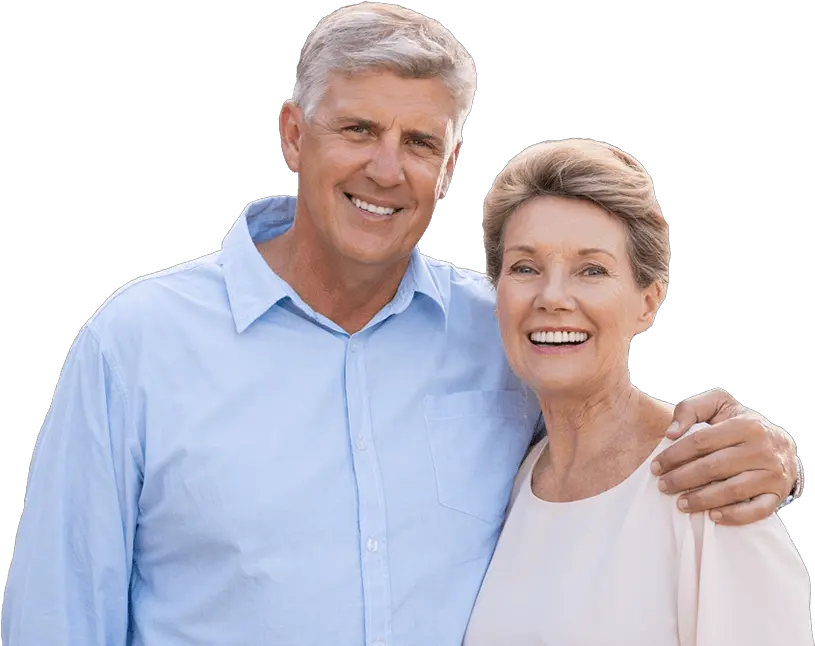 House Now Old Couple Png Smiles Png