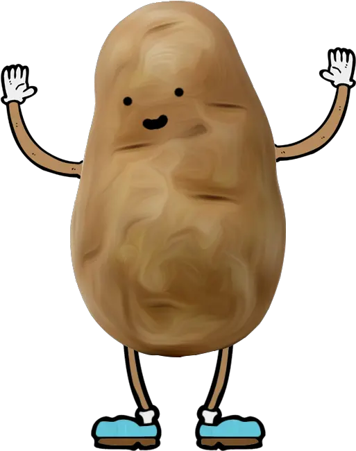 Walkpotatoreadmemd Happy Png Potato Icon