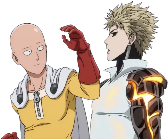 Transparent Saitama And Genos Genos One Punch Man Transparent Png Saitama Transparent