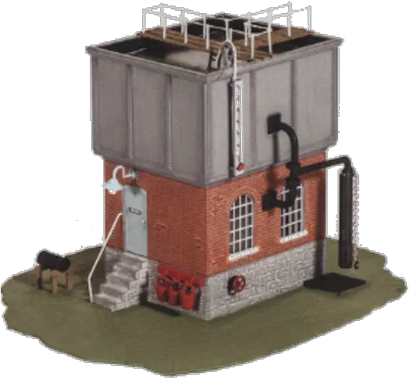 Model Kit Oo Square Water Tower Water Tower Png Water Tower Png