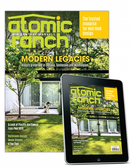 Atomic Ranch Magazine Offer For Enthusiasts 2021 Png Ad Poster Design Icon