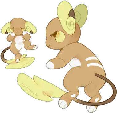 Pokemon Raichu Alolan Raichu Png Raichu Png