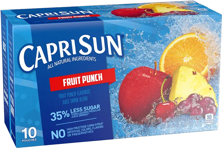 Adventure Juice Drink Capri Sun Fruit Punch Png Capri Sun Logo