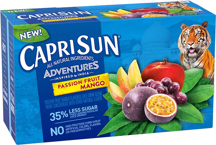 Adventure Juice Drink Capri Sun All Flavors Png Capri Sun Png