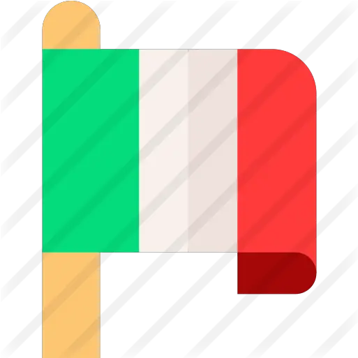 Italian Flag Vertical Png Flag Flat Icon