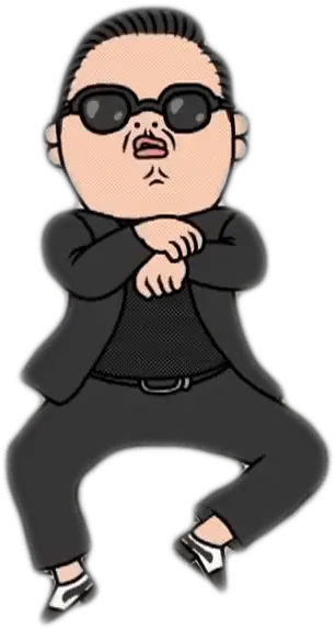 Psy Cartoon Transparent Png Oppa Gangnam Style Vector Psy Png