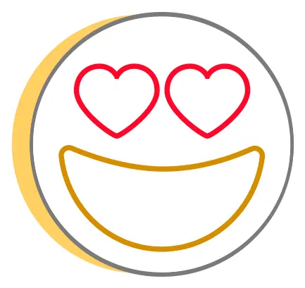 Paint Your Own Valentineu0027s Day Cookie Kit Tutorials Wide Grin Png Love Icon Gif