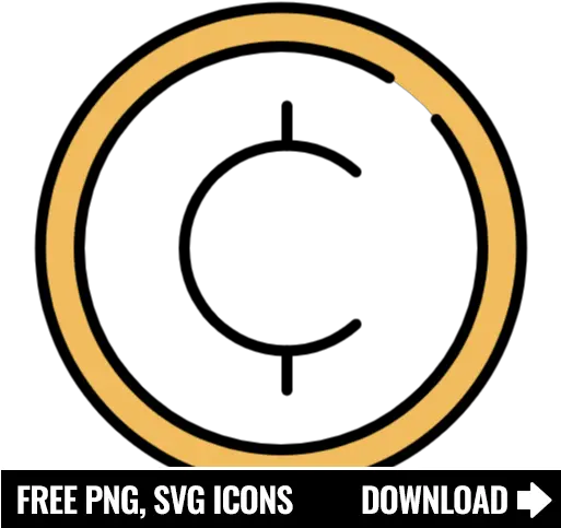 Free Cryptocurrency Coin Icon Symbol Png Svg Download Sad Smiley Image Black And White Copyright Free Icon