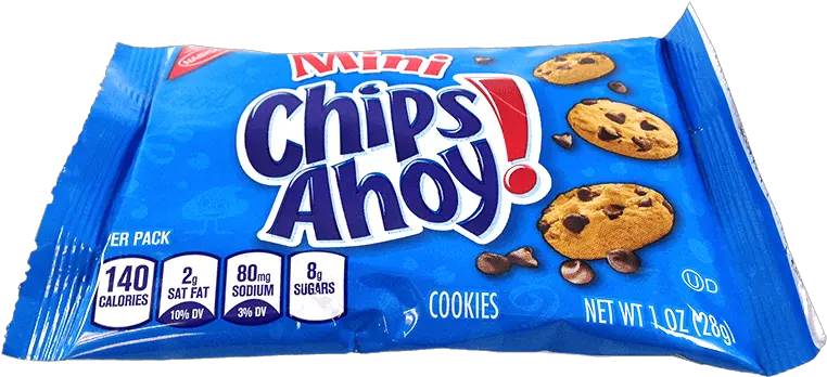 Nabisco Mini Chips Ahoy 12 Units Chips Ahoy Chewy Gooey Png Chips Ahoy Logo