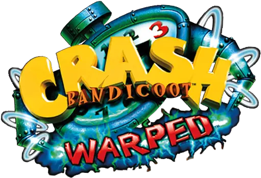 Crash Bandicoot 3 Logo Png Image With Crash Bandicoot Warped Transparent Crash Bandicoot Logo Png