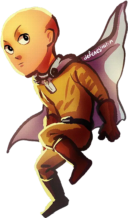 Tiny Transparent Saitama As A Cooldown Cartoon Png Saitama Transparent