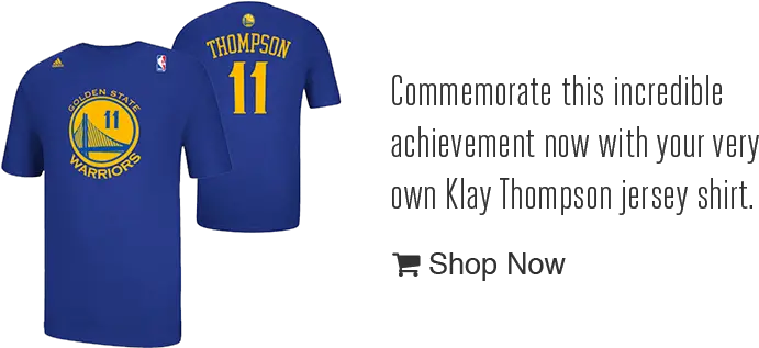 Thompsonu0027s Historic Night Sinks Kings Golden State Warriors Sports Jersey Png Klay Thompson Png