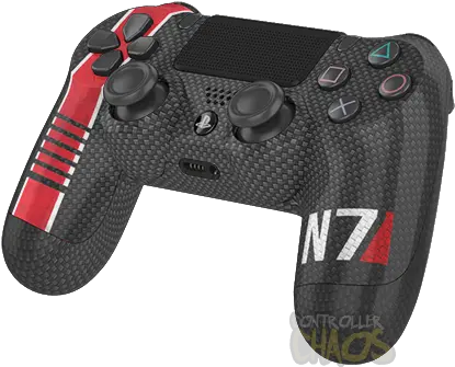 N7 Carbon Scuf Ps4 Controller Carnage Png Ps4 Joystick Icon