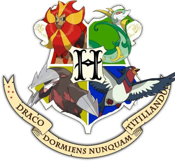 Download Artscraftsmade Pokemon Hogwarts Logo Full Size Hogwarts Coat Of Arms Png Hogwarts Logo Png