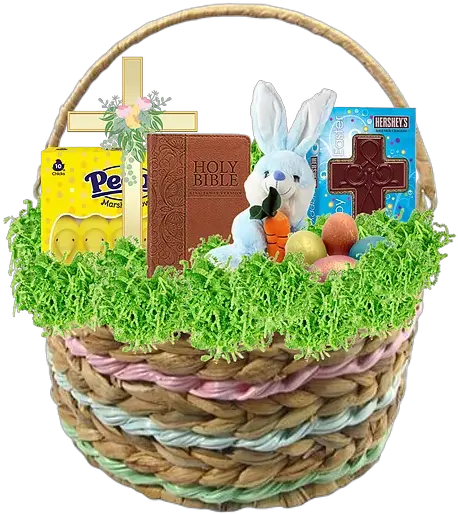 Digital Easter Basket Easter Png Easter Basket Png png