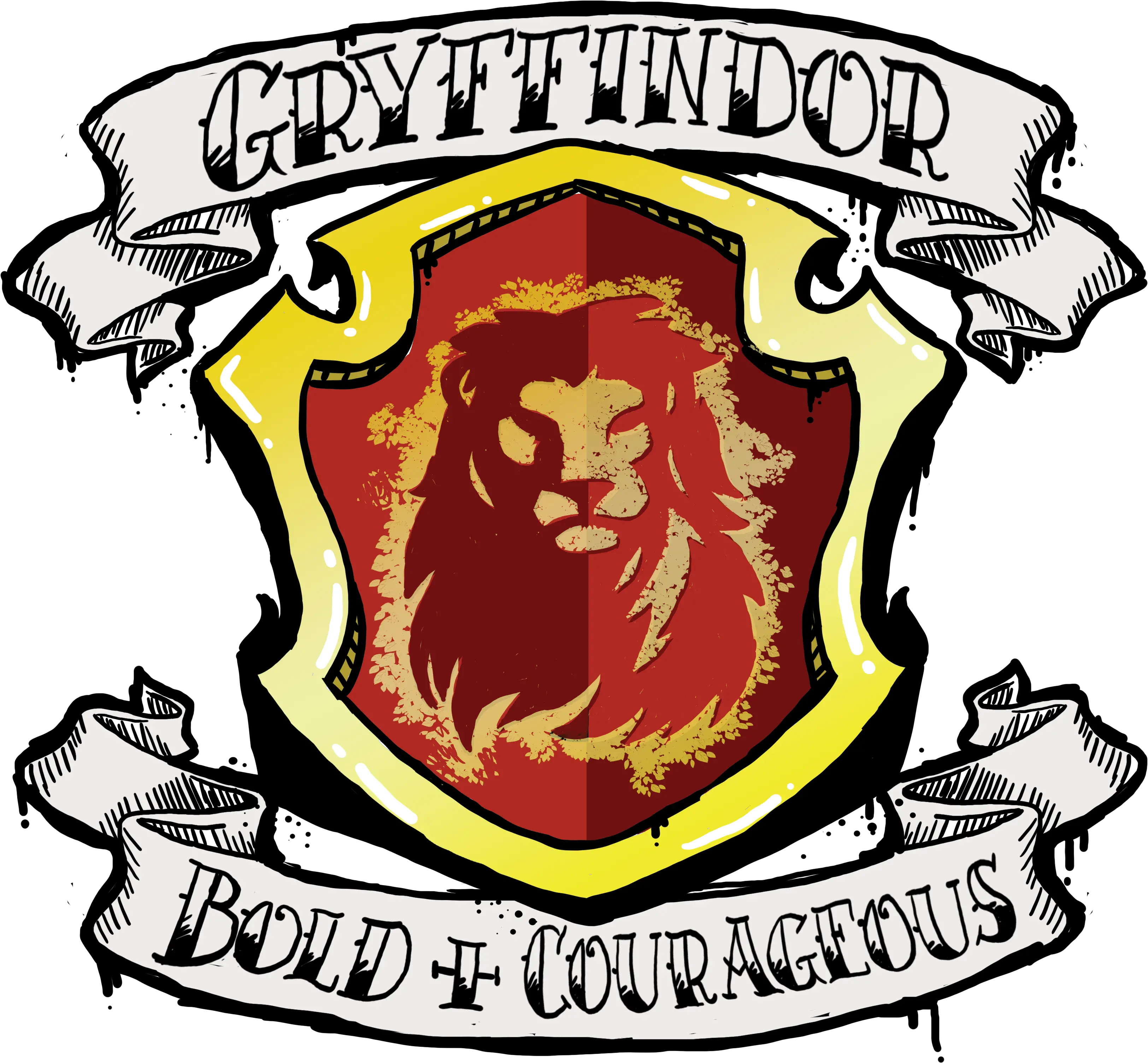 Gryffindor Pride Transparent Hufflepuff Logo Png Gryffindor Logos