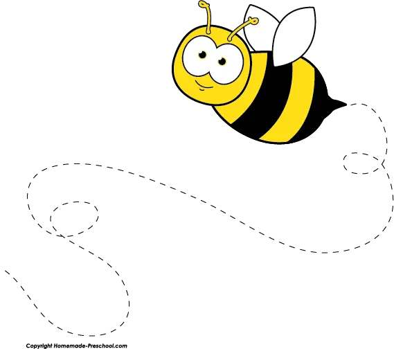Download Hd Buzzing Bee Clipart Animal Buzzing Bee Clip Art Png Bee Clipart Png