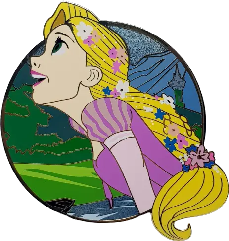Princess Profiles Series Acme Hot Art Rapunzel Png Tangled Png