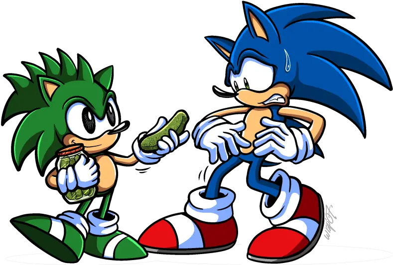 Ogorki Meets Sonic In Forces 2017 Sonicthehedgehog Sonic The Hedgehog Pickles Png Sonic Forces Png