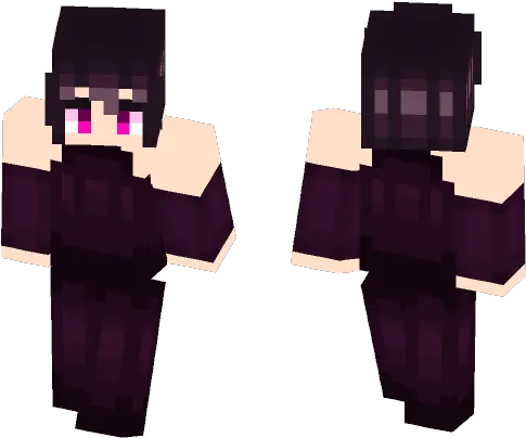 Download U003dhuman Endermanu003d Minecraft Skin For Free Minecraft Skin Ender Dragon Girl Png Enderman Transparent