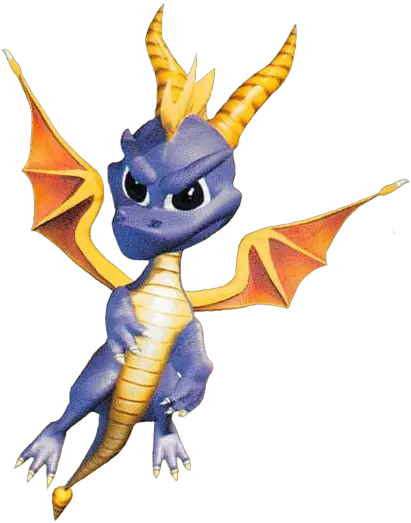 A Pretty Spyro The Dragon Flying Png Spyro Png