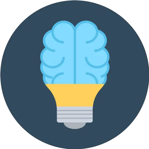 Idea Brain Svg Vectors And Icons Redondo Png Brain Lightbulb Icon