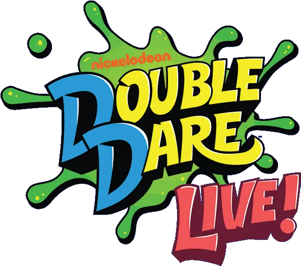 Double Dare U2013 Live With Marc Summers Nickelodeon Double Dare Logo Png Nickelodeon Logo Png