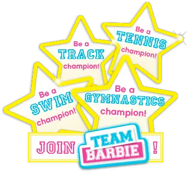 Off Of Team Barbie Clipart Full Size Clipart 4017033 Team Barbie Png Barbie Logo Png