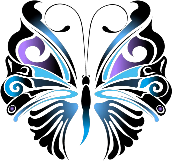 Butterfly Tattoo Stencil Drawing Fantasy Wizard Png Butterfly Stencil Art Designs Butterfly Tattoo Png png