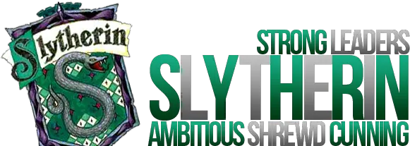 Slytherin Slytherin Text Transparent Background Png Slytherin Png