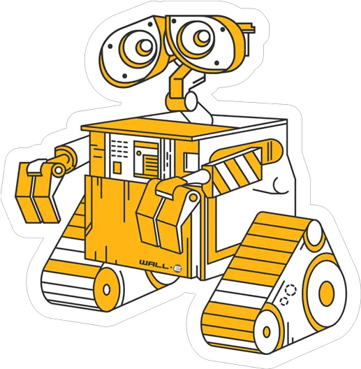 Just Wall E Sticker Png Wall E Png