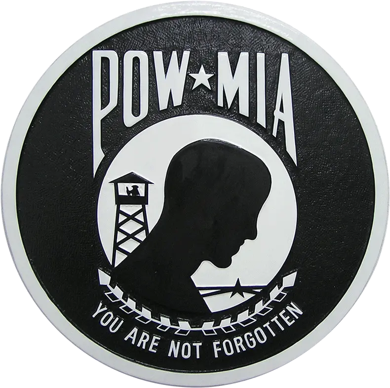 Pow Mia Commemorative Plaque Logo Pow Mia Vector Png Pow Mia Logo