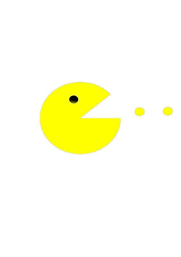 Pac Man Small Image Of Pacman Transparent Cartoon Jingfm Circle Png Pac Man Transparent Background