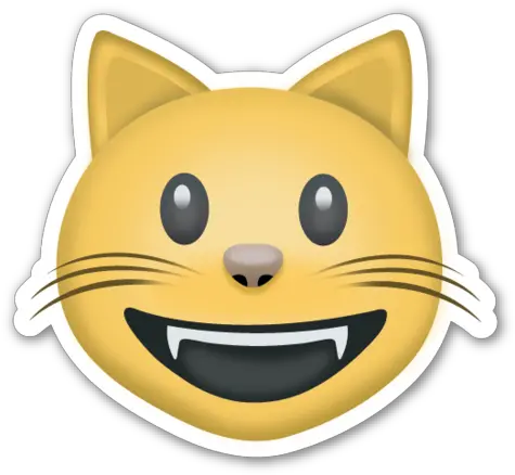 What Does Your Favorite Emoji Say About Cat Face Emoji Sticker Png Dabbing Emoji Png