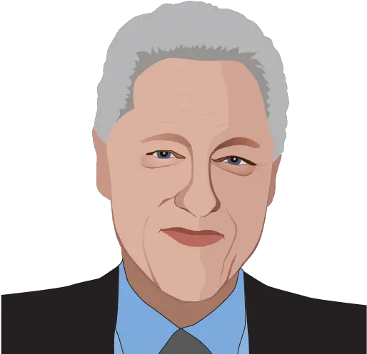 Library Of Bill Clinton Bill Clinton Face Cartoon Png Hillary Face Png