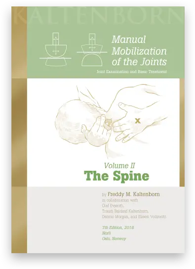 New Book Edition Manual Mobilization Of The Joints Volume Poster Png Spine Png