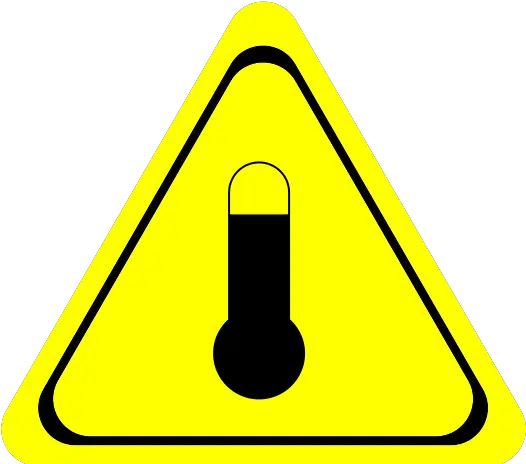 High Temperature Warning Symbol High Temperature Warning Sign Png Warning Symbol Png