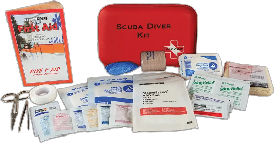 Scuba Diver First Aid Kit Botiquin De Primeros Auxilios Arrocha Png First Aid Kit Png