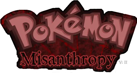 Pokemon Misanthropy V2 Developing Games Reborn Evolved Pokemon Advanced Png Pokemon Red Logo