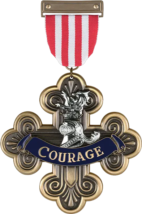 Courage Medal Replica Medal Of Courage Wizard Of Oz Png Ikon Logo