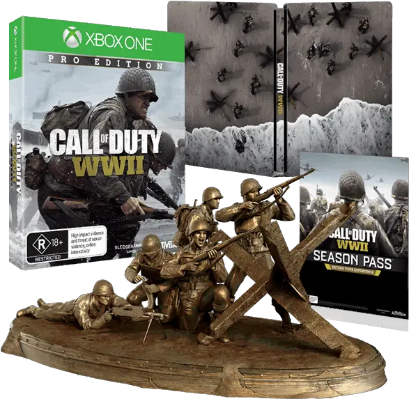 Call Of Duty Ww2 Valor Collection Call Of Duty Figurina Png Call Of Duty Wwii Png