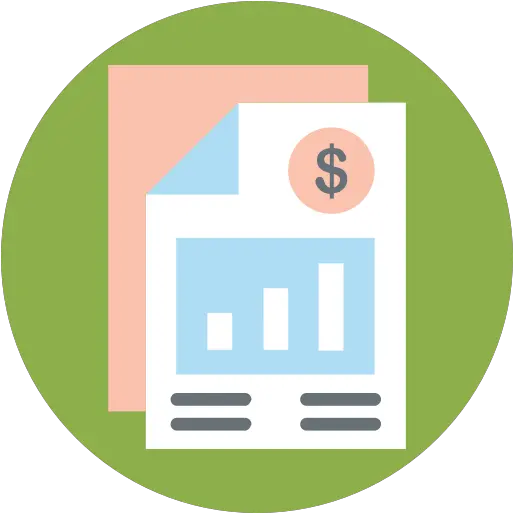 Balance Bill Document Paper Tax Sheet Icon Circle Png Tax Png