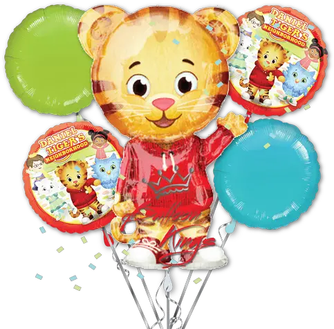 Download Daniel Tiger Balloon Kings Daniel Tiger Birthday Balloons Png Daniel Tiger Png